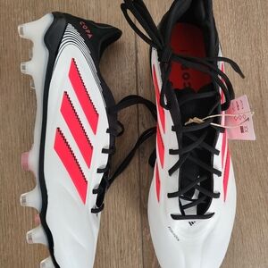 Adidas Copa Soccer Cleats - White and Pink